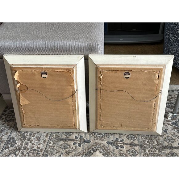 SOLD Antique T. Eaton Co. Pheasant Needlepoint Petit Point Framed Floral - Picture 6 of 8